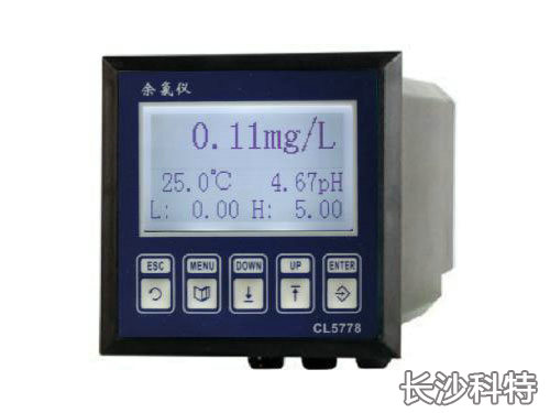 余氯在线监测仪CL监测仪余氯检测仪余氯监测CL5778
